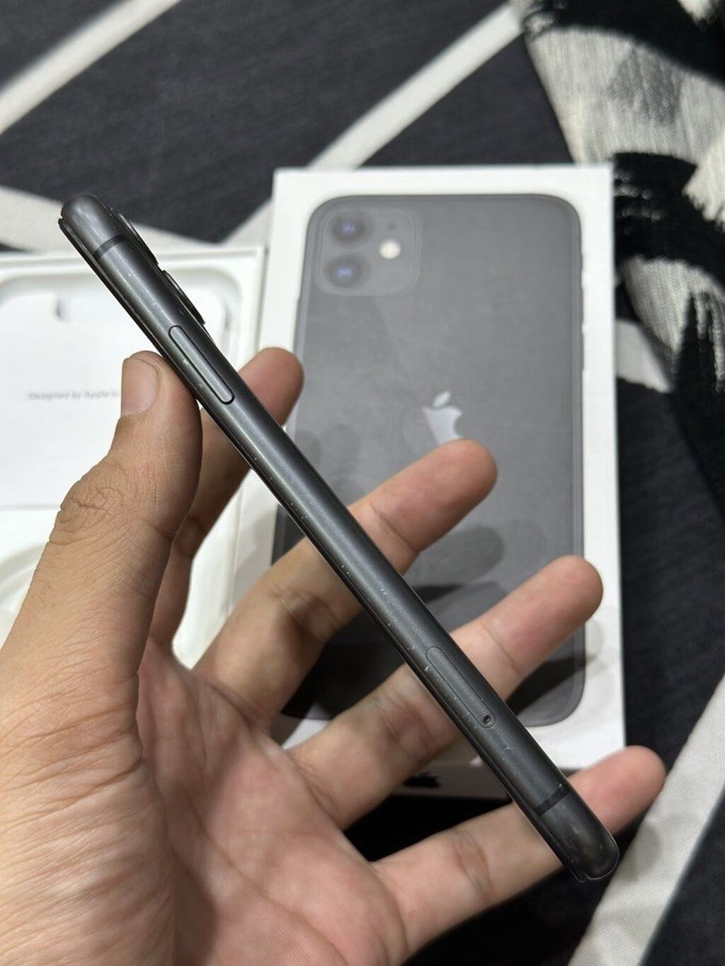 IPhone 11, 128 GB, Ağ, Zəmanət, Face ID, Sənədlərlə — Apple iPhone, Bakı (2)