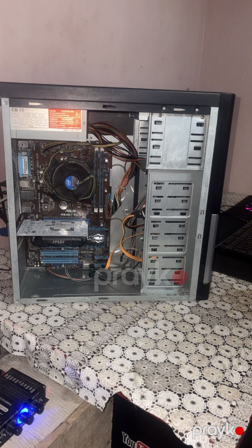 Masausdu komputer i3 2120 8 gb ram 16gm qeder artrmag olur ana kart — Masaüstü kompüterlər, Bakı (5)