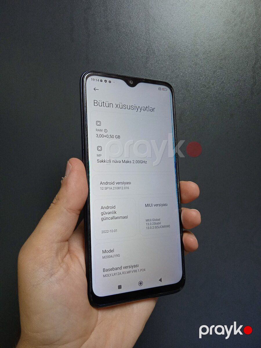Xiaomi Redmi 9 Carbon Gray 32GB/3GB — Smartfonlar, Bakı (5)