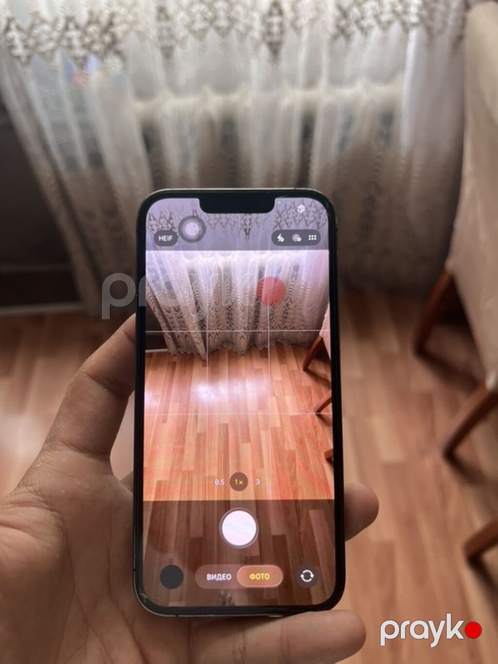 IPhone 13 Pro, 128 GB, Sierra Blue, Qırıq — Apple iPhone, Bakı (3)