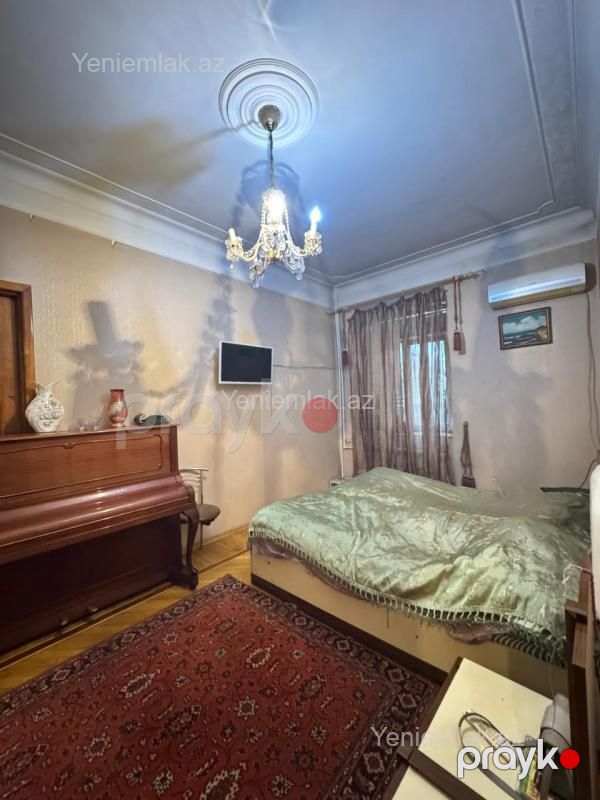 Satılır 3 otaqlı Bina evi menzil (Köhnə tikili), 90 m², Yasamal rayonu — Mənzil, Bakı (4)
