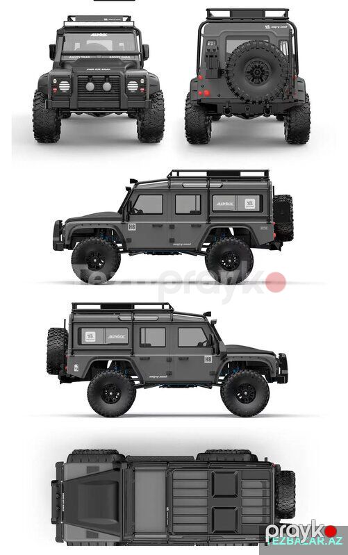 ​Pultla idarə olunan Rc Defender model maşın — İdman, hobi, istirahət, Bakı (4)