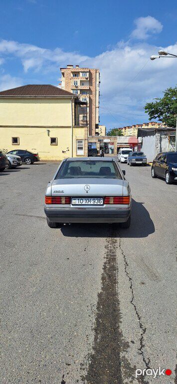 Mercedes 190, 2.3 L, 1990 il, 300 014 km — Avtomobillər, Bakı (4)
