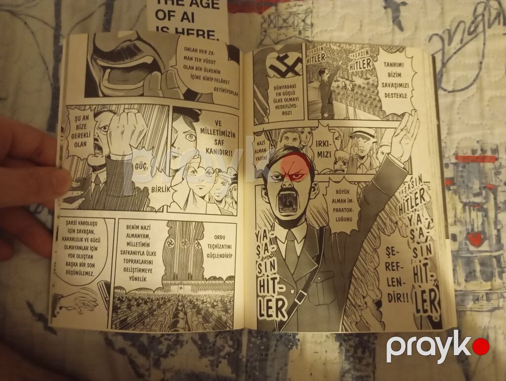 “Kavgam – Adolf Hitler” (Manga versiyası) Nəşriyyat: İthaki/İşraqkarşı — Kitablar, Bakı (3)
