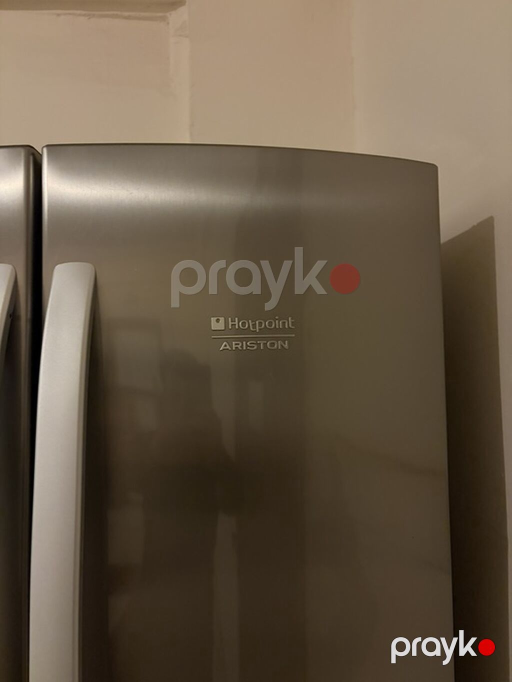 İşlənmiş 4 qapılı Hotpoint Ariston Soyuducu Satılır, rəng - Boz — Soyuducular, Bakı (2)