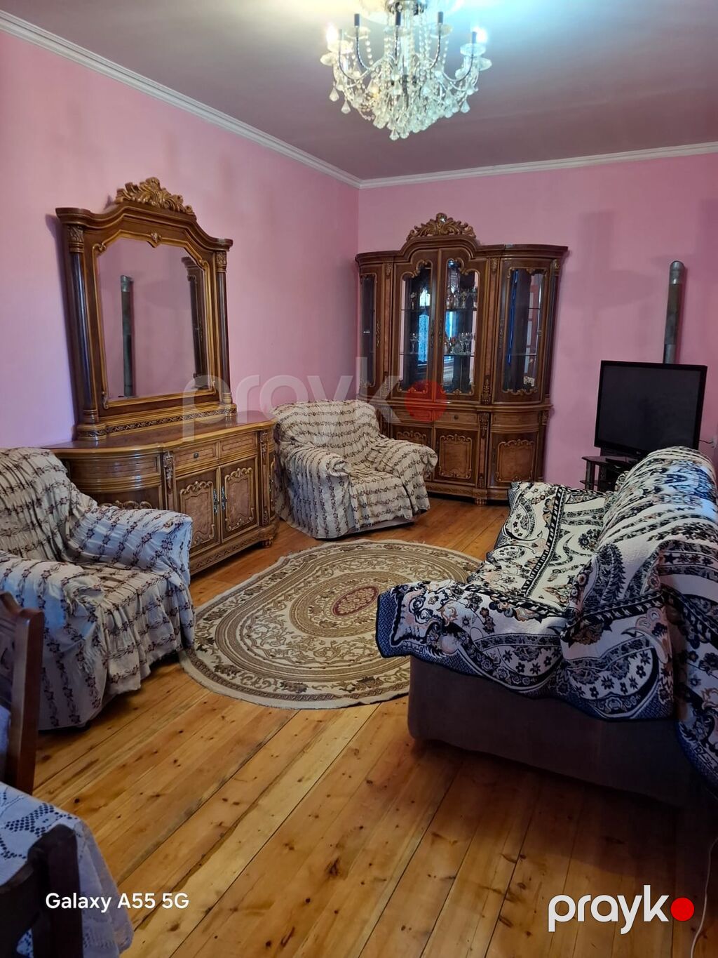Saray İnternatın kruquna yaxin asfalt yol 4 sotun içinde addelni — Ev, villa, Saray (4)