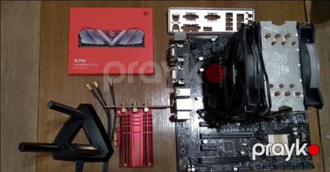 Asus A320/Ryzen 2600x/ DDR32GB/ WiFI — Bakı