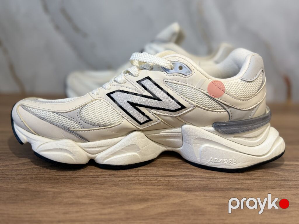 New Balance 9060 – krem rəngli unisex idman ayaqqabısı, Avropadan — Krossovkalar, Gəncə (5)