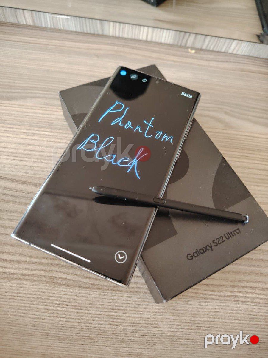 Samsung Galaxy S22 Ultra 5G Phantom Black 256GB/12GB — Smartfonlar, Bakı (8)