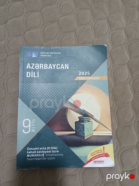 Məhsul: “Azərbaycan dili – 2025 Test Toplusu” (Dövlət İmtahan Mərkəzi) — Masazır