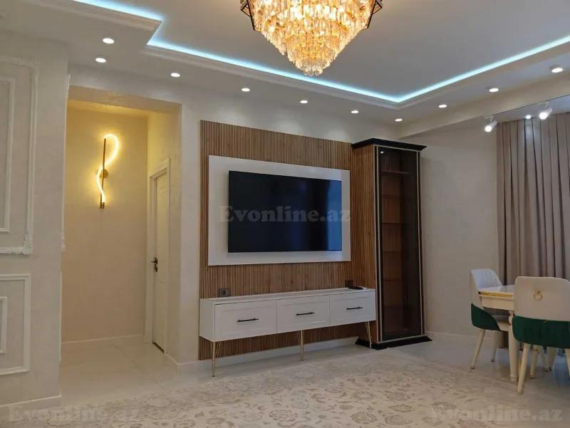 Kirayə verilir 2 otaqlı Mənzil Yeni tikili 80 m² Bakı, Binəqədi r., Azadlıq prospekti m., 7-ci mikrorayon — Mənzil, Bakı (3)