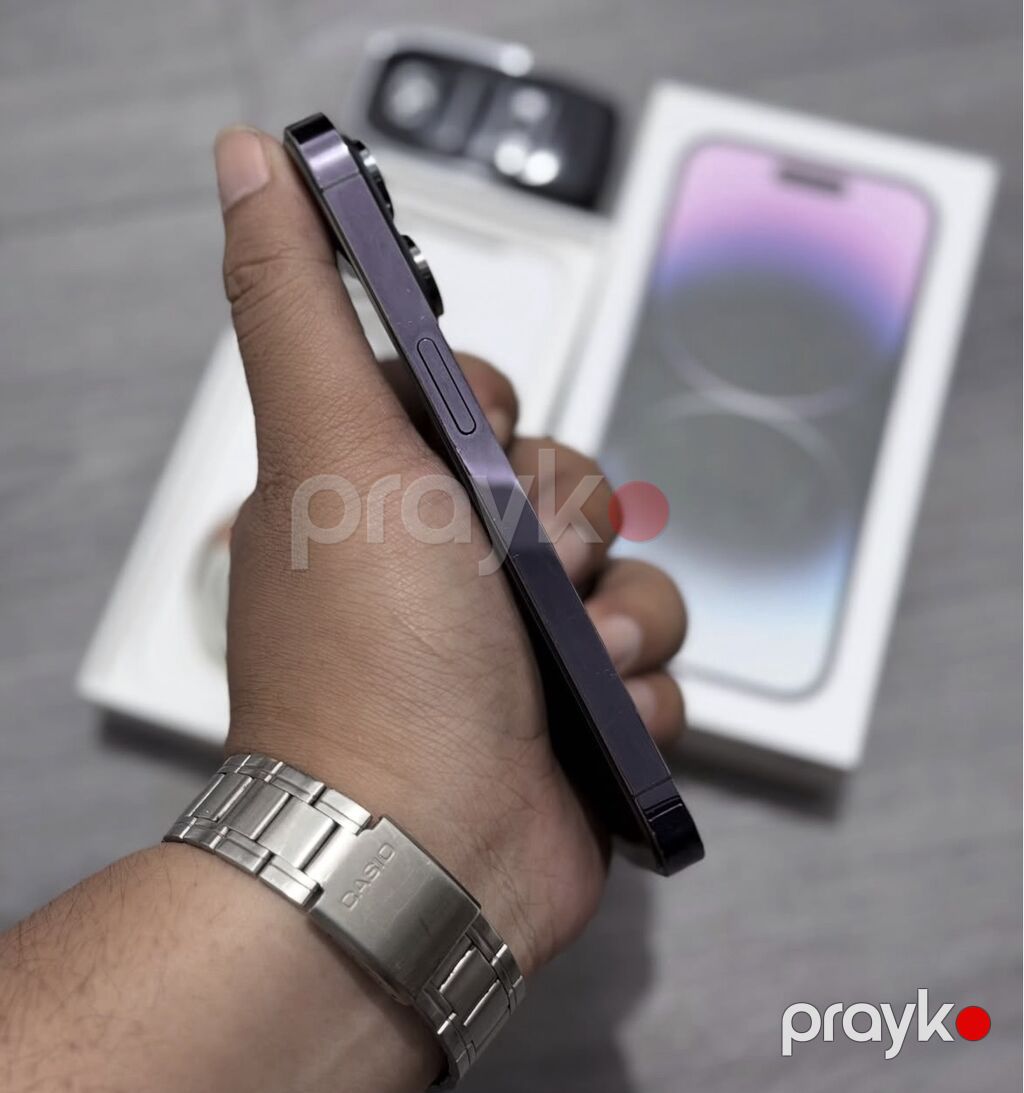 IPhone 14 Pro, 256 GB, Deep Purple, Zəmanət, Simsiz şarj, Face ID — Apple iPhone, Bakı (2)