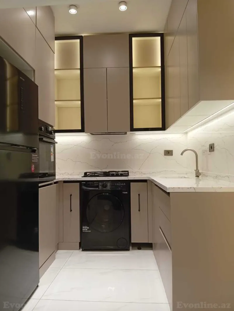 Kirayə verilir 2 otaqlı Mənzil Yeni tikili 80 m² Bakı, Binəqədi r., Azadlıq prospekti m., 7-ci mikrorayon — Mənzil, Bakı (7)