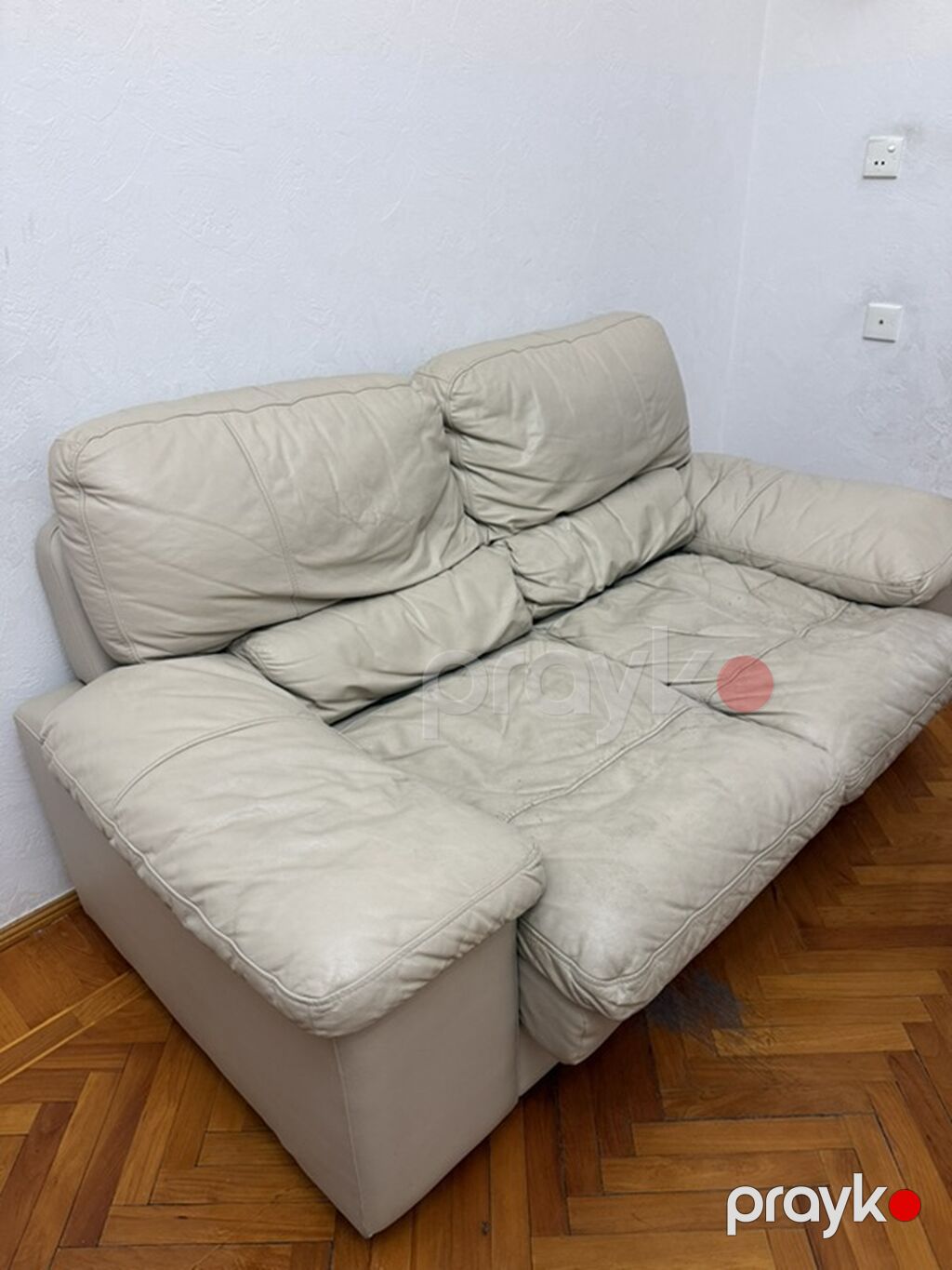 Divan, İşlənmiş, Açılmayan, Bazasız, Dəri, Çatdırılma yoxdur — Divanlər, Bakı (5)
