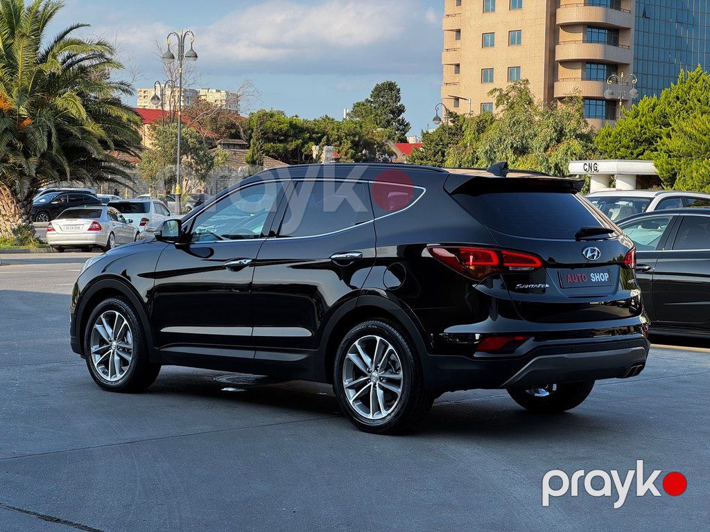 Hyundai Santa Fe, 2.2 L, 2016 il, 179 000 km — Avtomobillər, Bakı (7)