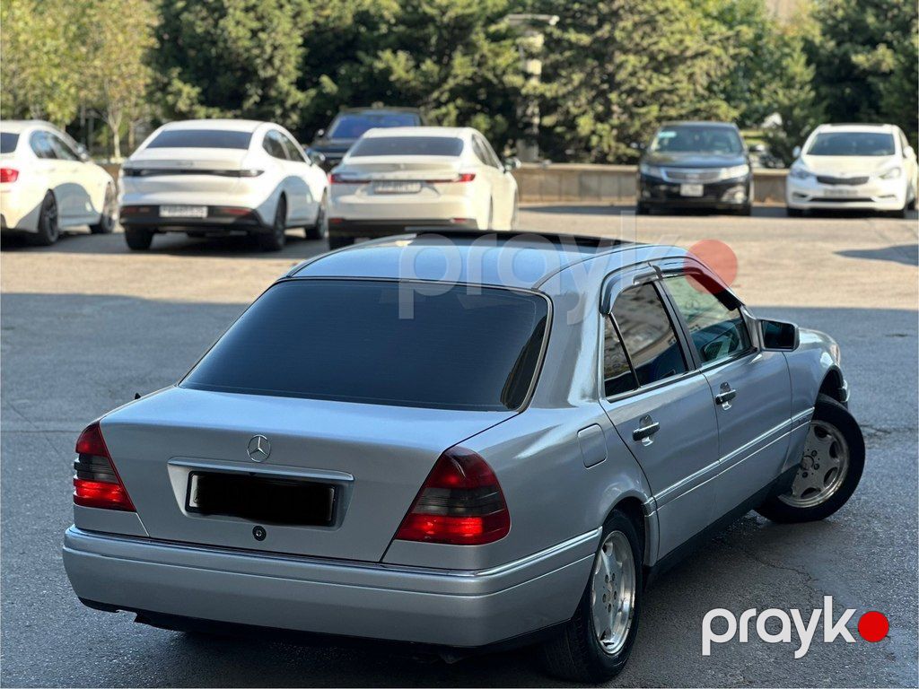 Mercedes C 180, 1.8 L, 1995 il, 254 552 km — Avtomobillər, Bakı (8)