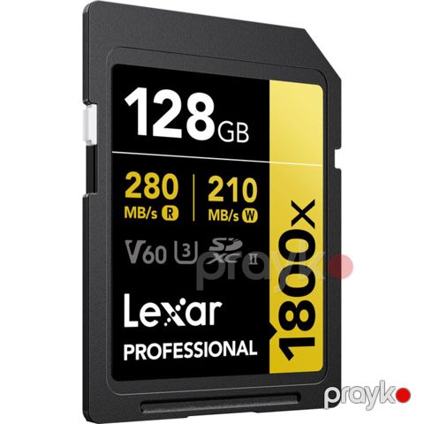 Yaddaş kartı Lexar Professional 1800x Uhs-ıı Sdxc 64GB / 128GB Gold — Bakı