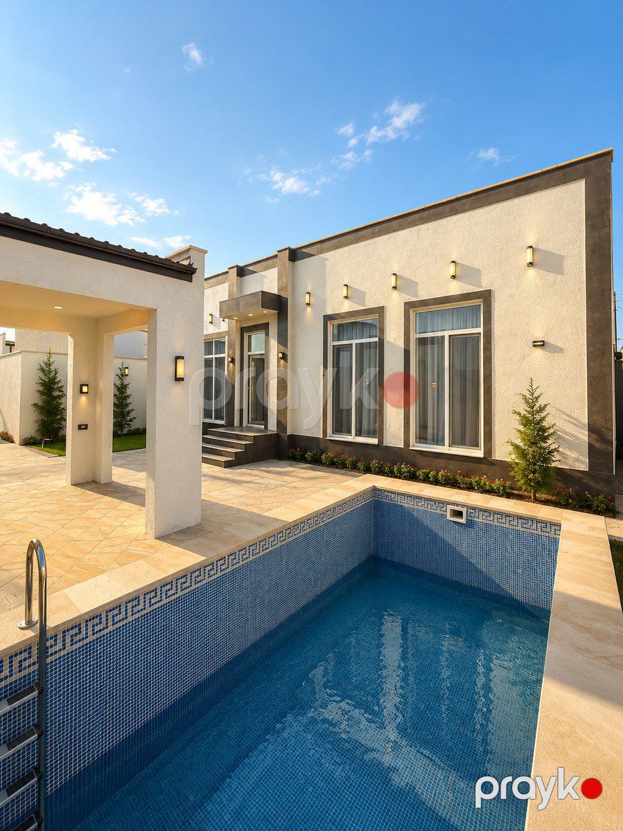 Satılır 4 otaqlı həyət evi/bağ evi 150 m² — Ev, villa, Bakı (2)