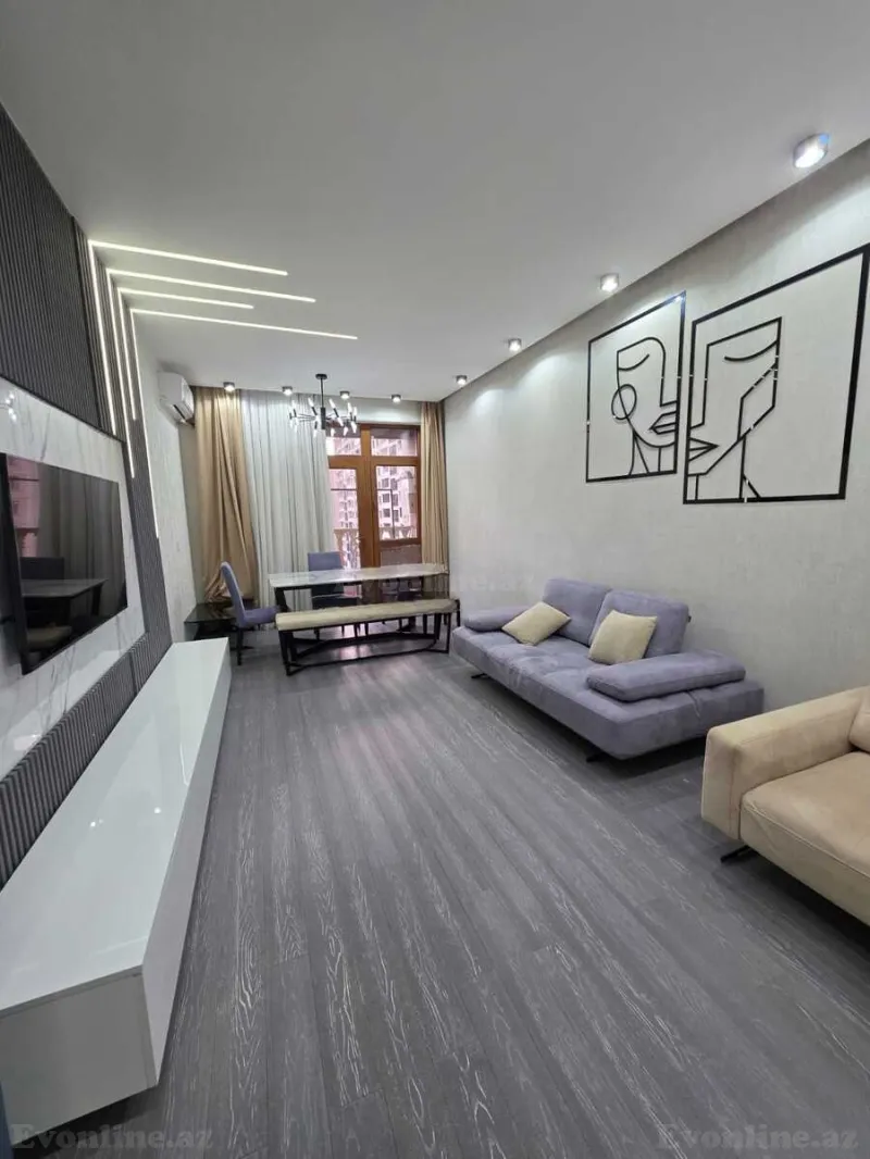 Kirayə verilir 2 otaqlı Mənzil Yeni tikili 75 m² Bakı, Nərimanov r., Nəriman Nərimanov m — Mənzil, Bakı (3)