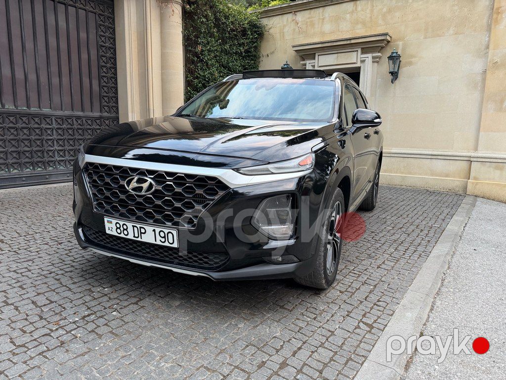 Hyundai Santa Fe, 2.0 L, 2019 il, 92 700 km — Avtomobillər, Bakı (2)