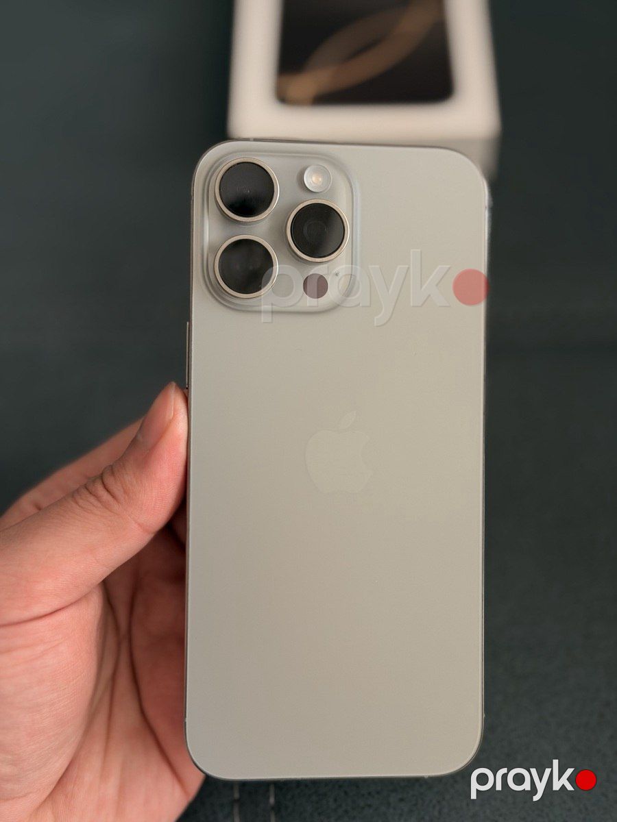 Apple iPhone 16 Pro Max Natural Titanium 256GB/8GB — Smartfonlar, Bakı (2)