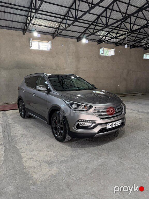 Hyundai Santa Fe, 2.0 L, 2016 il, 154 000 km — Avtomobillər, Qazax (5)