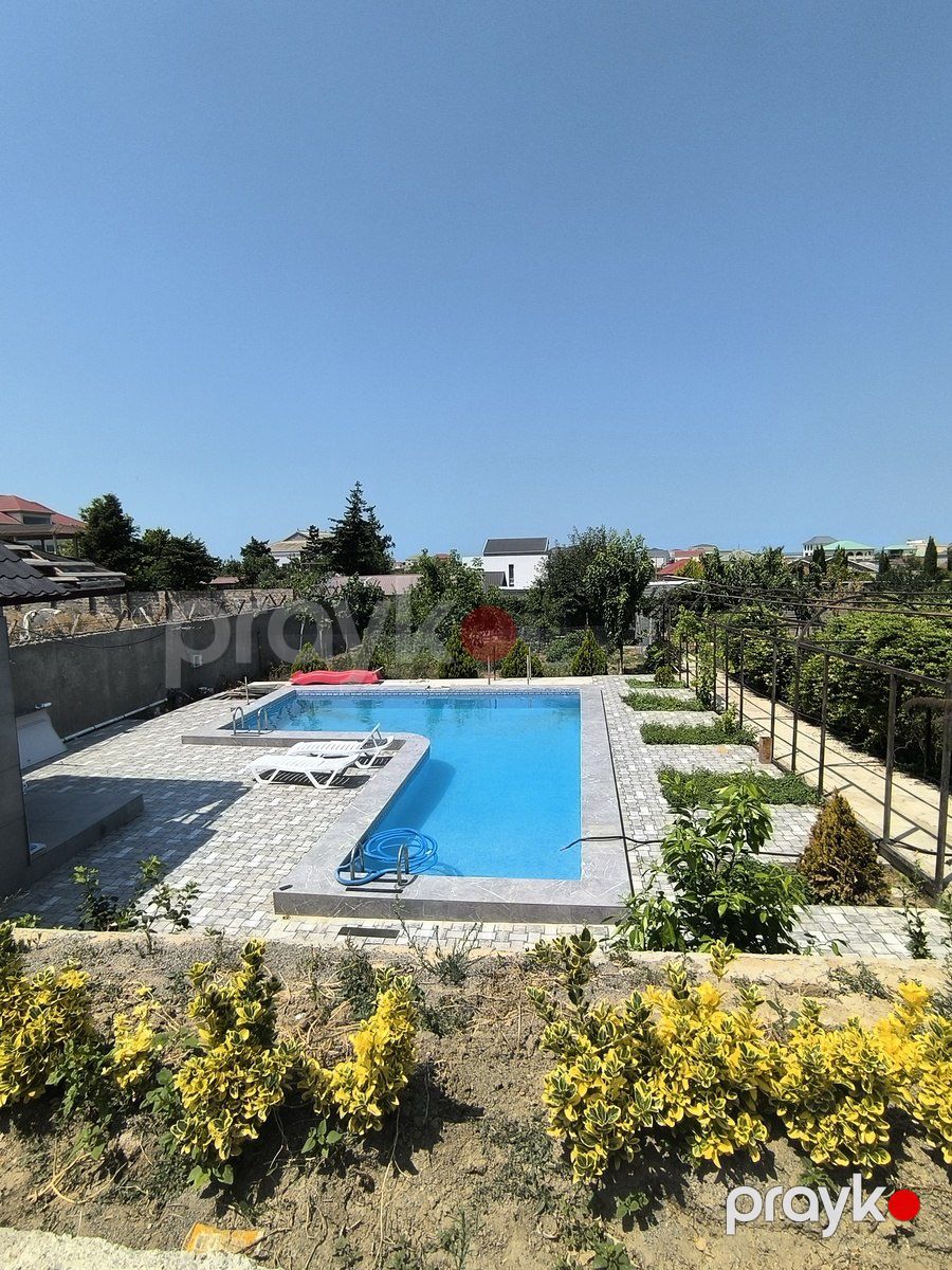 Satılır 6 otaqlı həyət evi/bağ evi 300 m² — Ev, villa, Bakı (4)