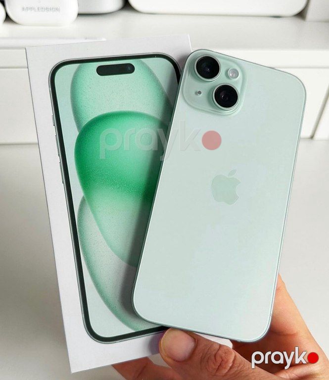 Apple iPhone 15 Green 128GB/6GB — Smartfonlar, Bakı (2)
