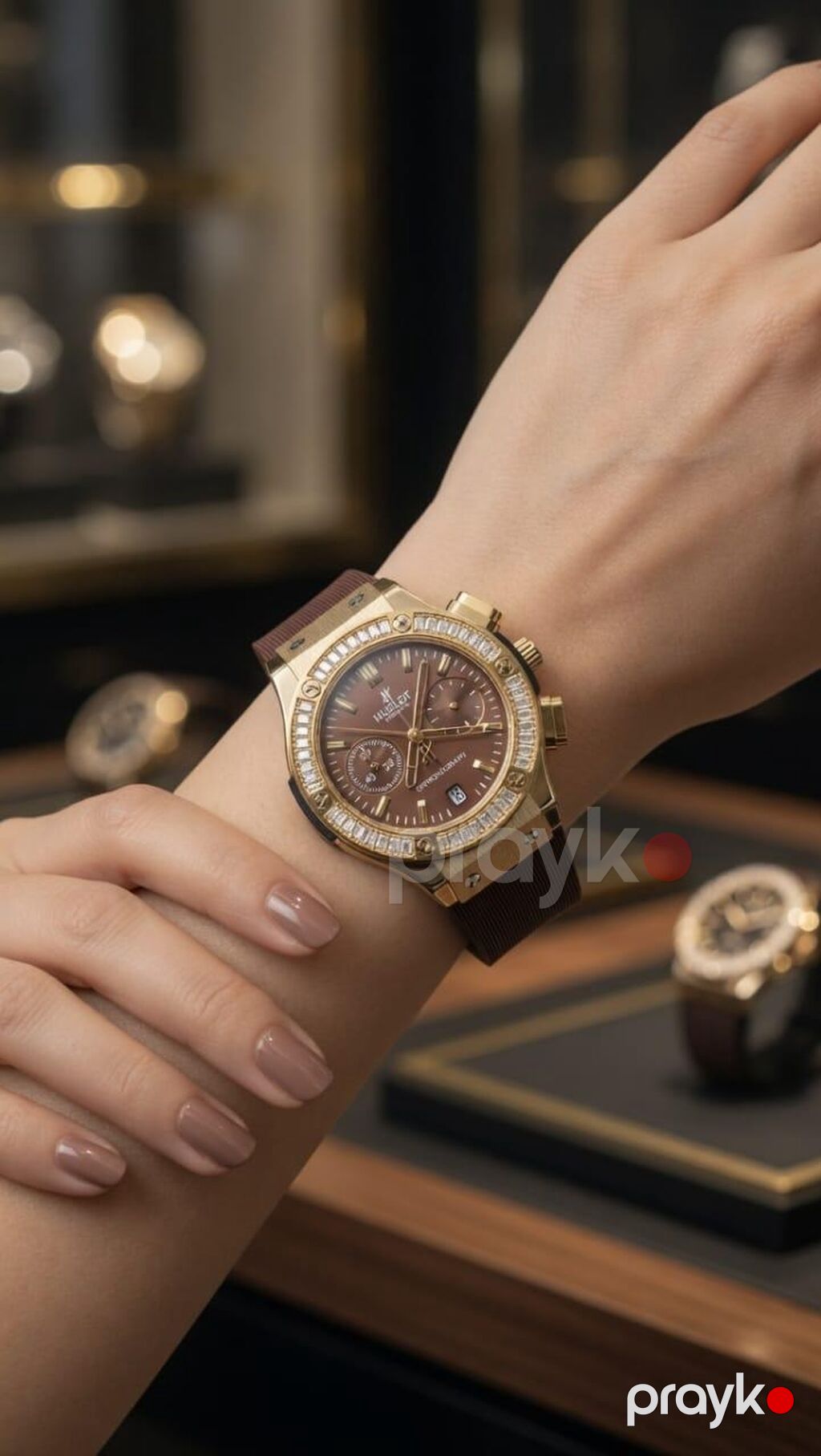 Hublot Chronograph – premium qol saatı - Korpus: polad və qızılı — Qol saatları, Mehdiabad (5)