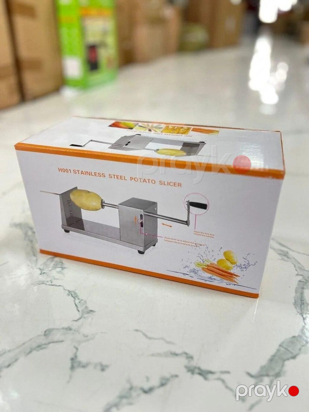 Paslanmayan kartofu cipsi edən aləti Kartof Kəsici (Spiral Slicer) — Mətbəx əşyaları, Bakı (2)