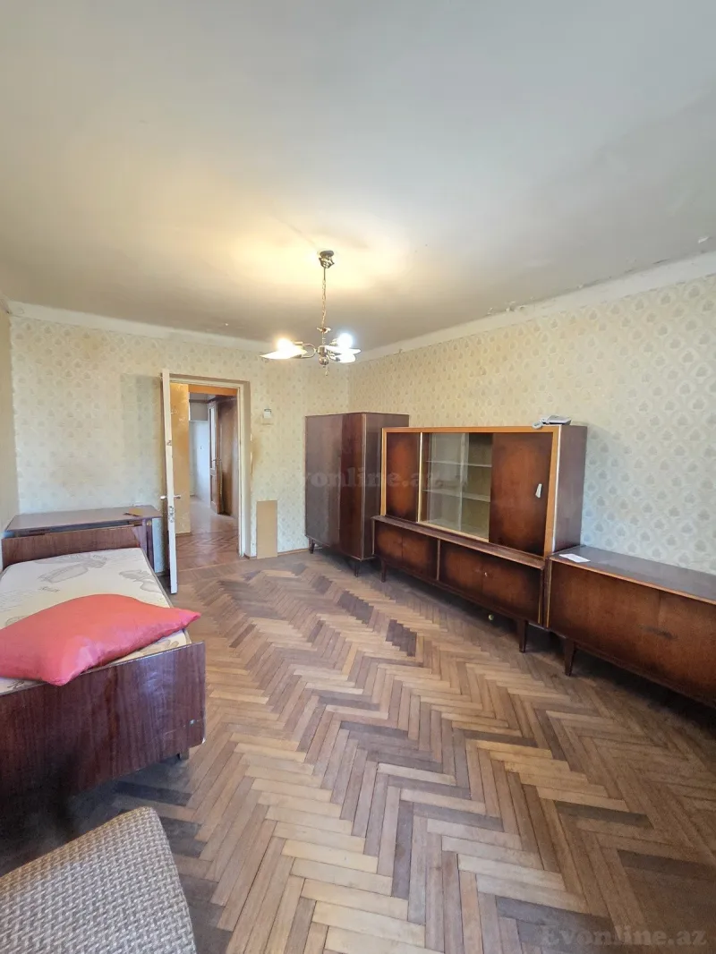 Satılır 3 otaqlı Mənzil Köhnə tikili 70 m² Bakı, Nərimanov r., Nəriman Nərimanov m — Mənzil, Bakı (5)
