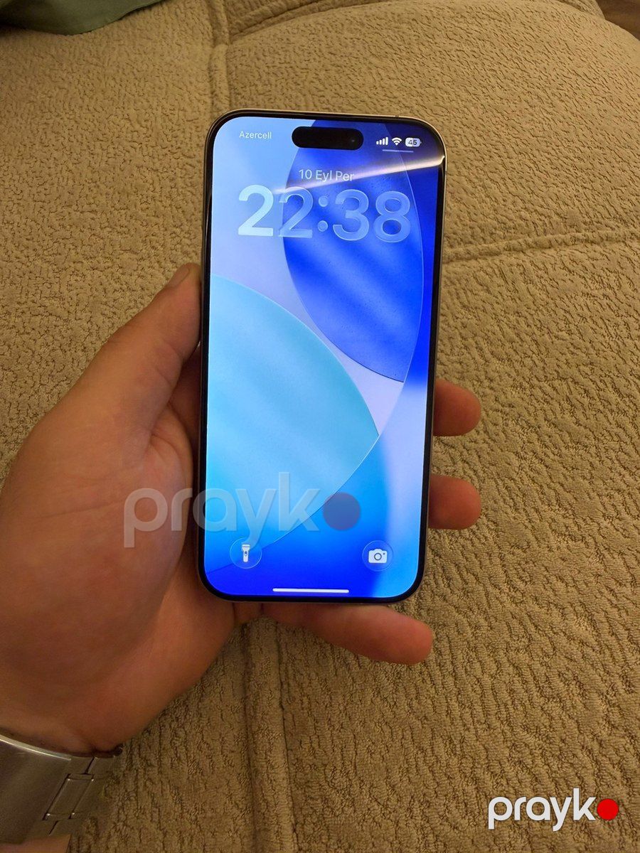 Apple iPhone 15 Pro Natural Titanium 128GB/8GB — Smartfonlar, Quba (2)