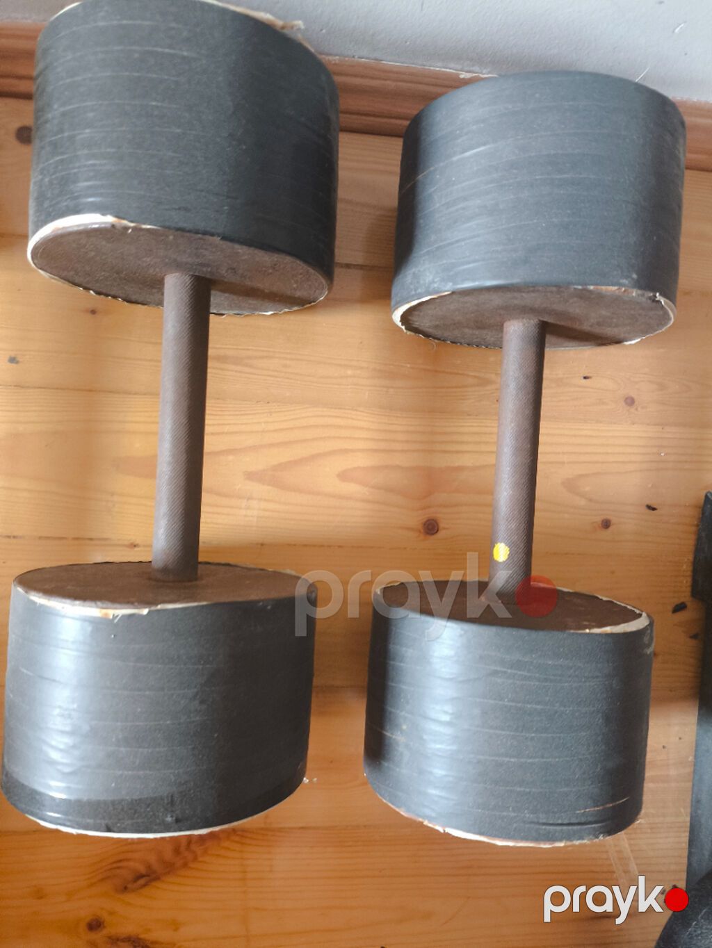 Heresi 30 kilo iki eded demir qantel satilor zavoddur elde duzelme — Dumbbellər, barbelər, diskləri, Bakı (2)