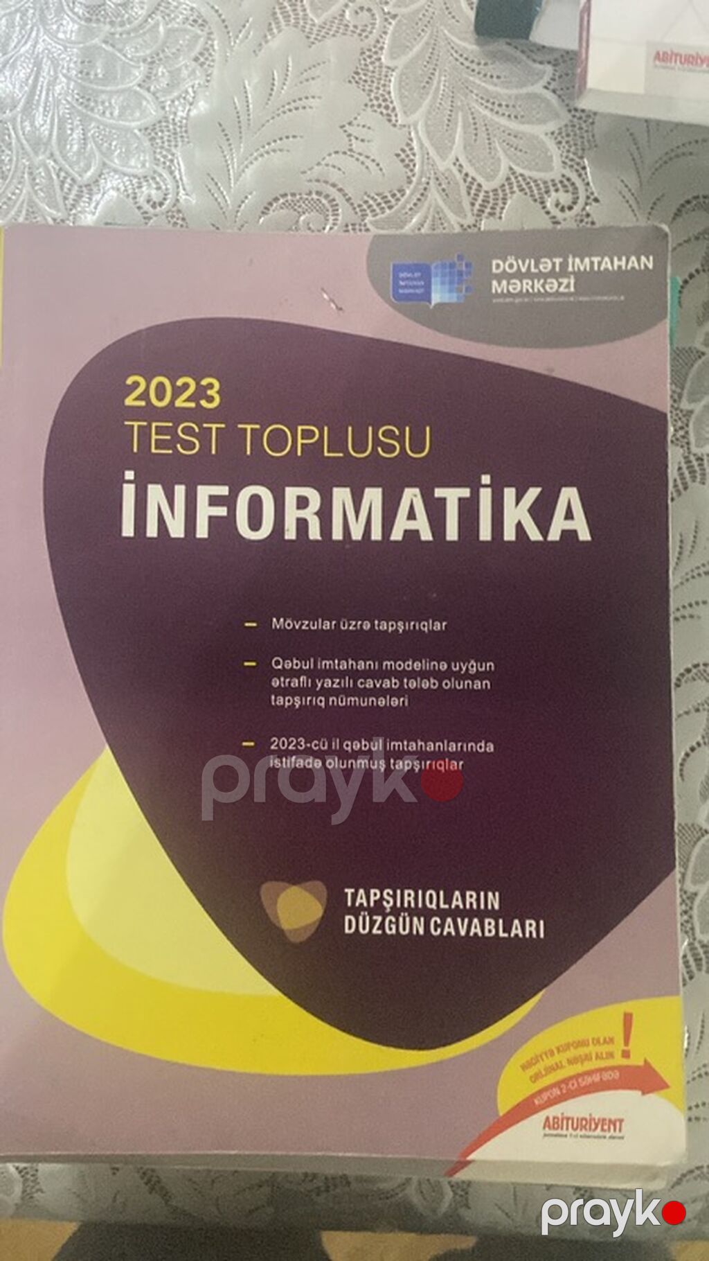 Dərs və imtahan hazırlığı üçün kitablar eləsi var 3,4 manat — Kitablar, Bakı (4)