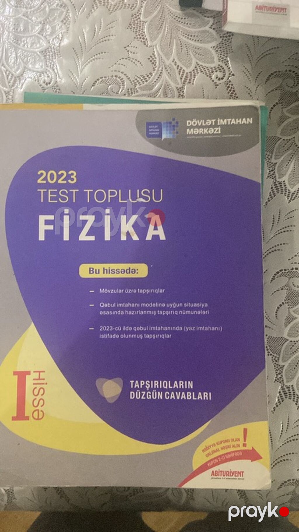 Dərs və imtahan hazırlığı üçün kitablar eləsi var 3,4 manat — Kitablar, Bakı (5)