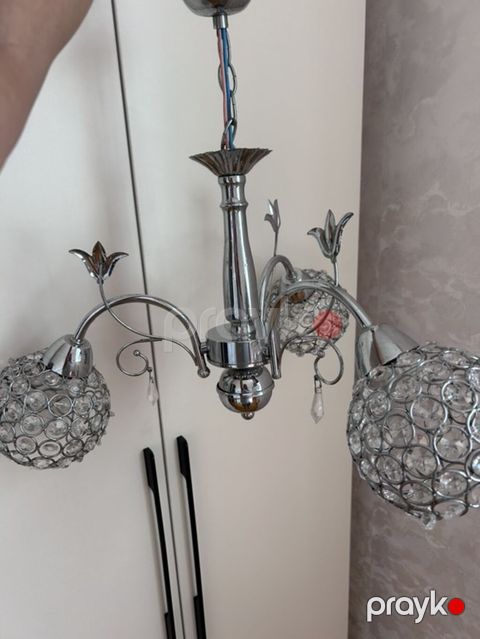 Çılçıraq, 3 lampa, Metal — Digah