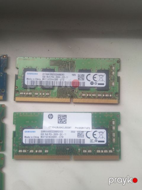 Samsung Sodımm DDR4 RAM 4gb20m ddr4 8gb 40m - Model: Samsung Sodımm — Bakı