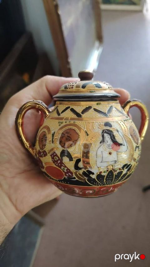Винтажная японская песочница Сатсума — Bakı