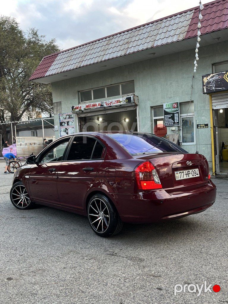 Hyundai Accent, 1.5 L, 2007 il, 200 000 km — Avtomobillər, Bakı (9)