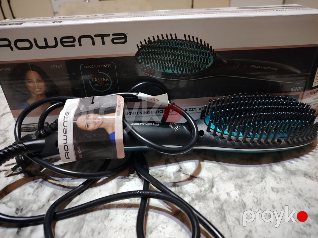 Rowenta Power Straight – İonik saç düzləşdirən daraq - Brend/model — Saç burmağa və düzəltməyə, Digah (2)