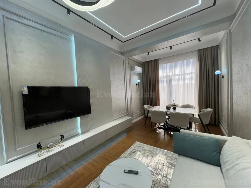 Satılır 3 otaqlı Mənzil Yeni tikili 95 m² Bakı, Nəsimi r., 28 May m — Mənzil, Bakı (3)