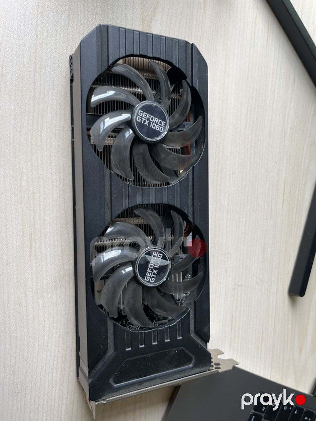 Videokart NVidia GeForce GTX 1060, 4 GB, İşlənmiş — Qrafik kartlar, Bakı (2)