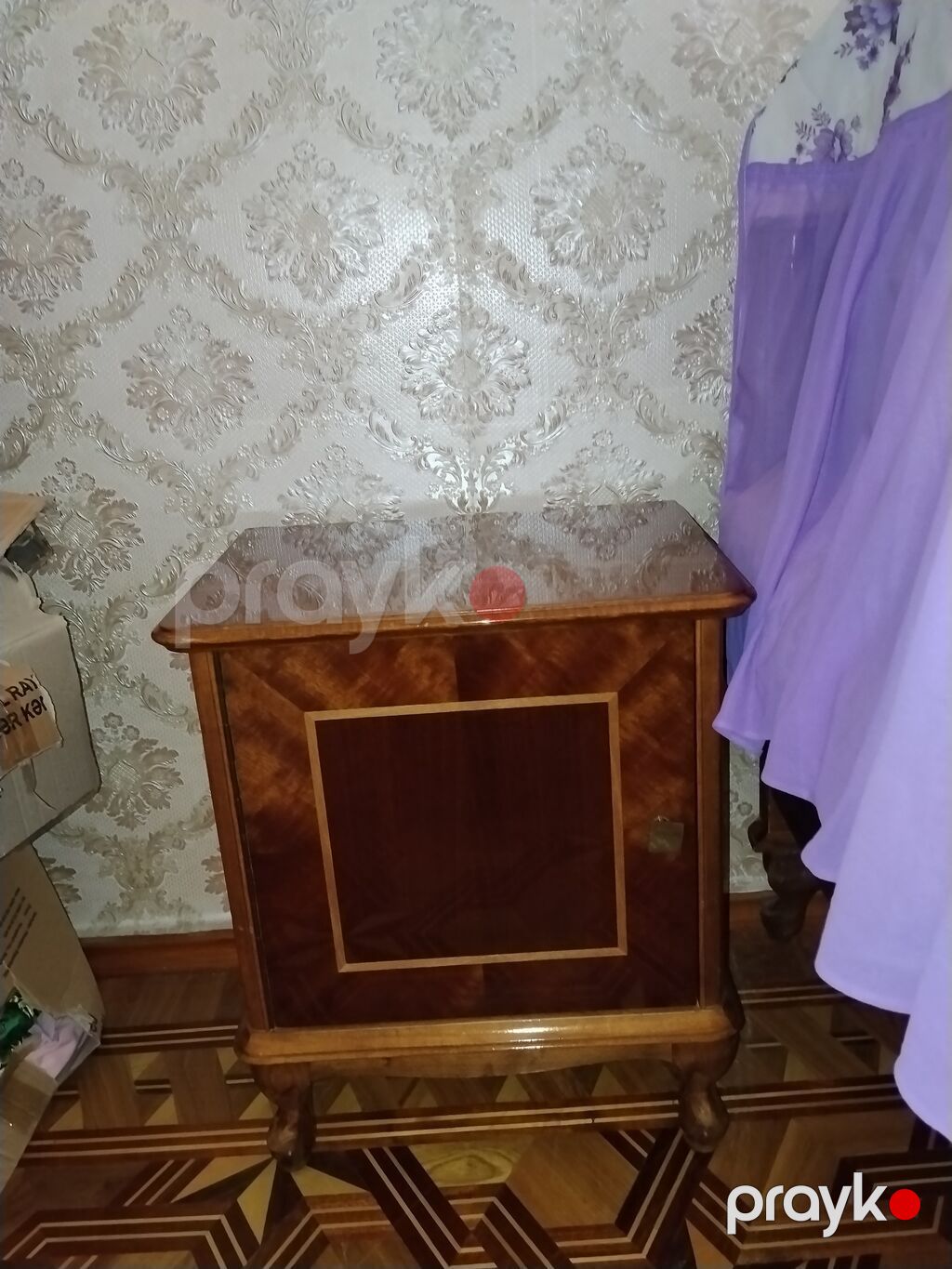 Taxta tək qapılı tumbə/dolab. 2 ədəd var bundan - Material: təbii — Komodlar və tumbalı, Bakı (2)
