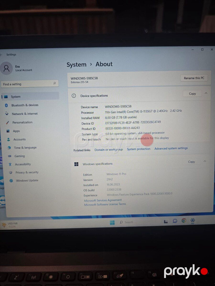 Acer Extensa 215-54 — Noutbuklar, Bakı (3)