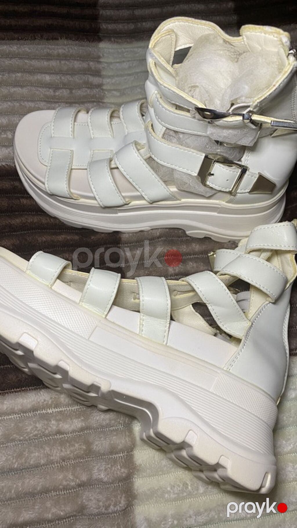 3 fərqli ayaqqabı modeli, hər biri 5 azn. Ağ 38, qara 37, bənövşəyi — Sandal, Sumqayıt (3)