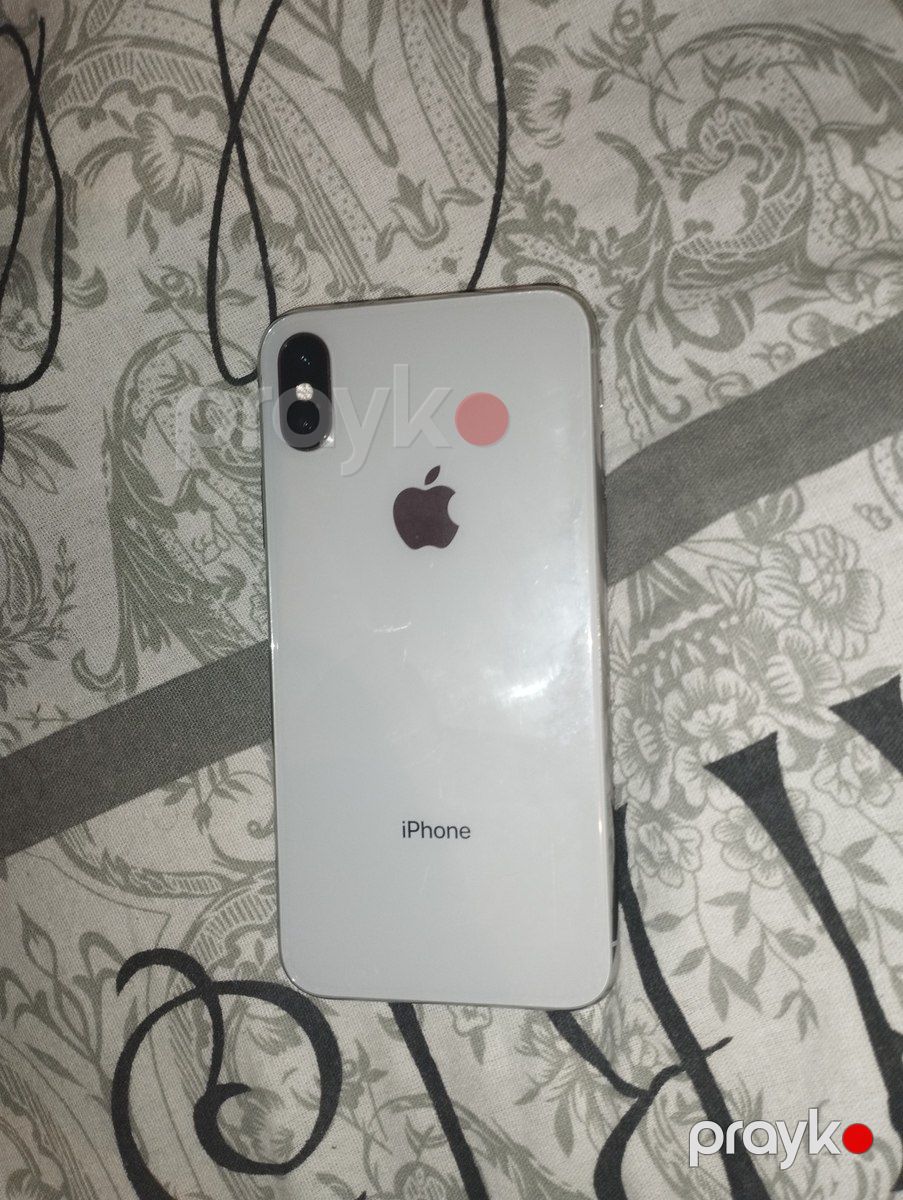 Apple iPhone X Silver 64GB/3GB — Smartfonlar, Bakı (2)