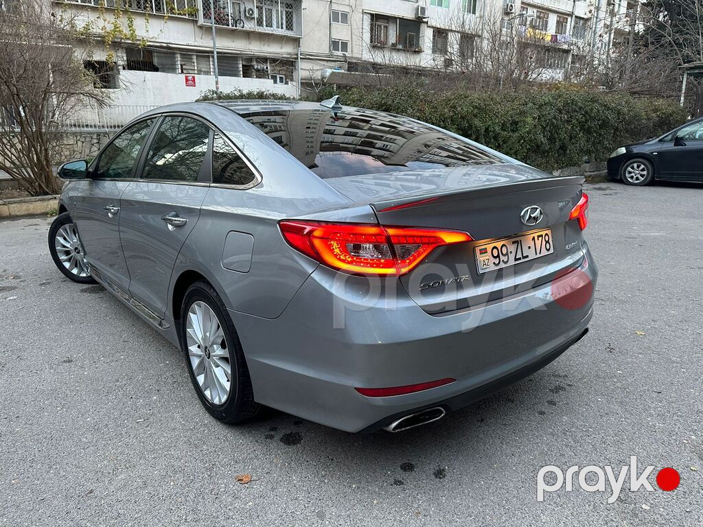 Hyundai Sonata, 2.4 L, 2015 il, 165 000 km — Avtomobillər, Bakı (11)