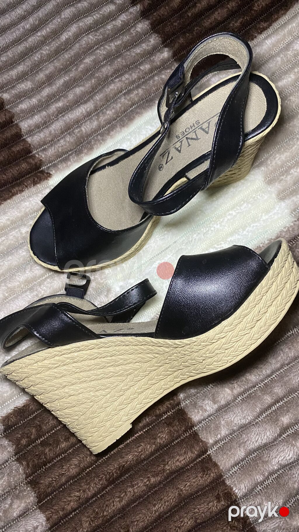 3 fərqli ayaqqabı modeli, hər biri 5 azn. Ağ 38, qara 37, bənövşəyi — Sandal, Sumqayıt (4)