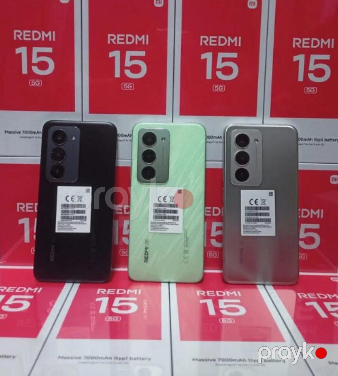 Xiaomi Redmi 15 Midnight Black 256GB/8GB — Smartfonlar, Bakı (2)