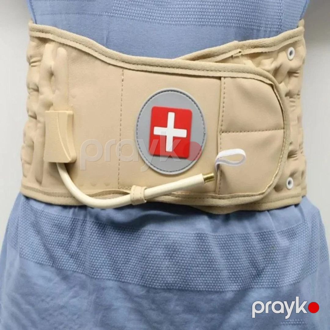 Hava şişirməli bel qrıjası korseti / havalı ortopedik bel kəməri (Decompression Back Belt) — Gözəllik və səhiyyə, Bakı (5)